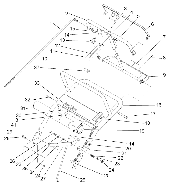Upper Handle Assembly