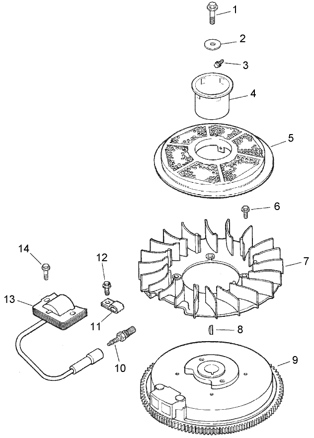 Ignition Electrical Assembly Kohler CV15T 41624