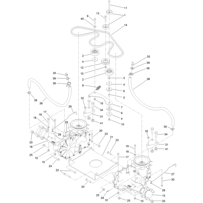 Hydro Transmission Assembly