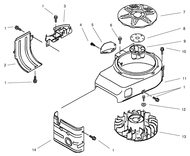 Cooling Equipment Assembly Kawasaki Model Fb460v As38