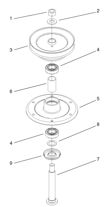 Spindle Housing Assembly No 104 6315
