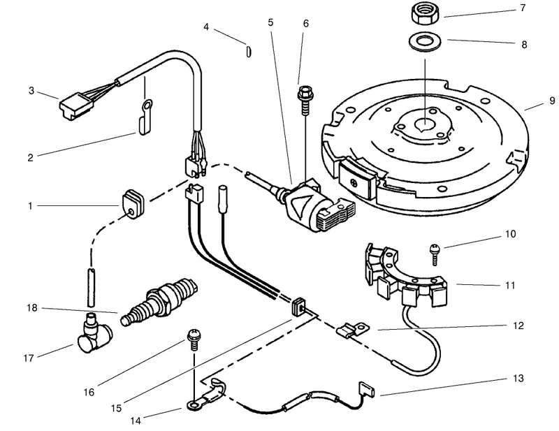 Electric Equipment Assembly Kawasaki Model Fb460v As38