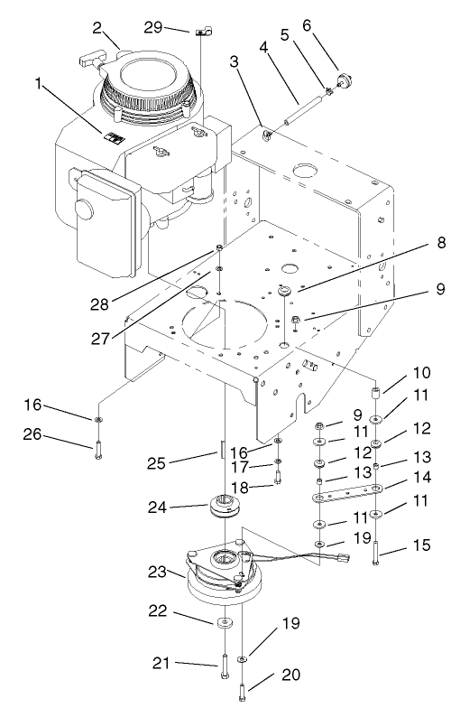 Engine Clutch Assembly