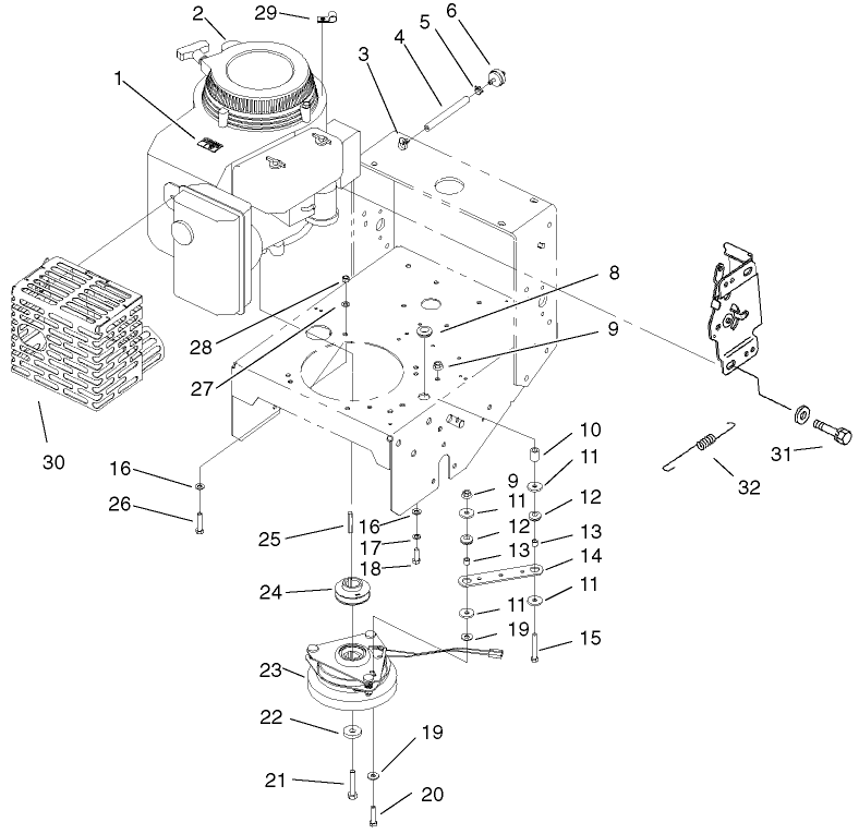 Engine Clutch Assembly