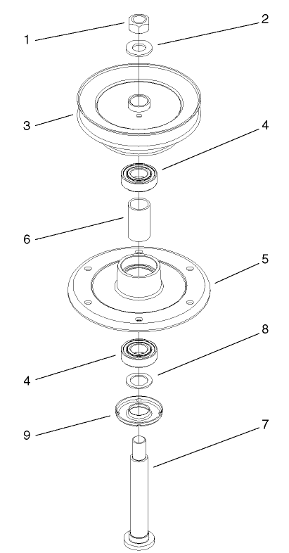 Spindle Housing Assembly No 104 6319