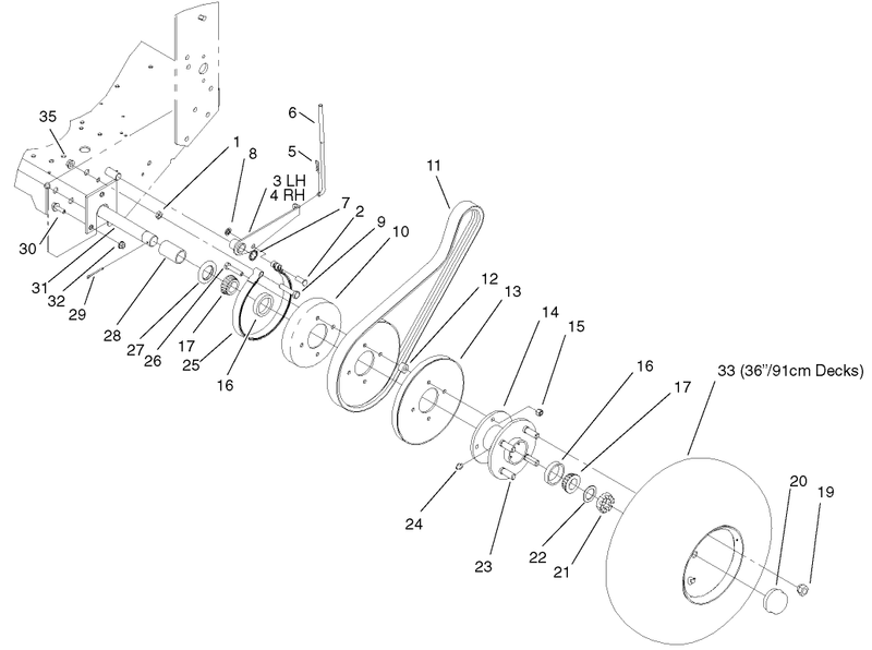 Wheel Drive And Brake System Assembly