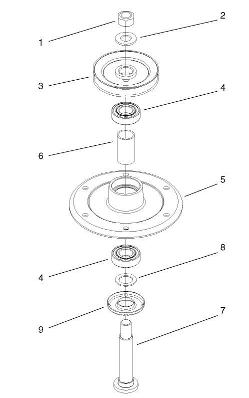 Spindle Housing Assembly No 104 6317