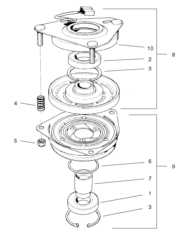 Clutchbrake Assembly No 54 3200