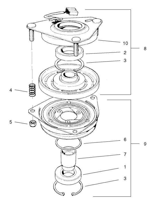 ClutchBrake Assembly No 54 3200