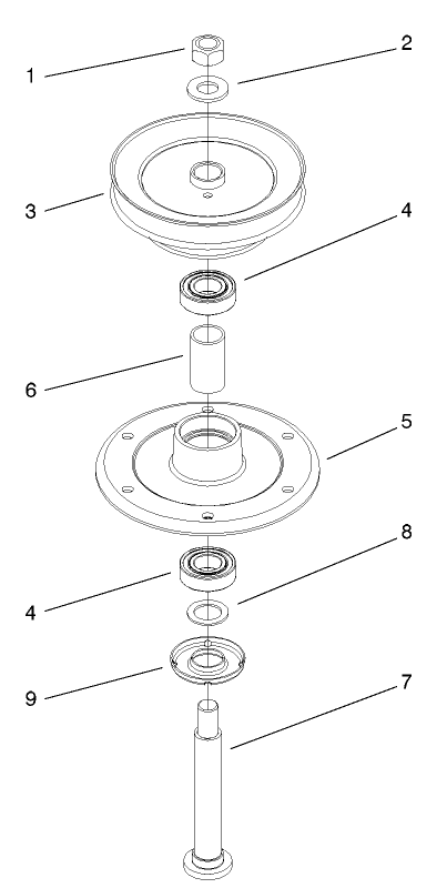 Spindle Housing Assembly No 104 6315