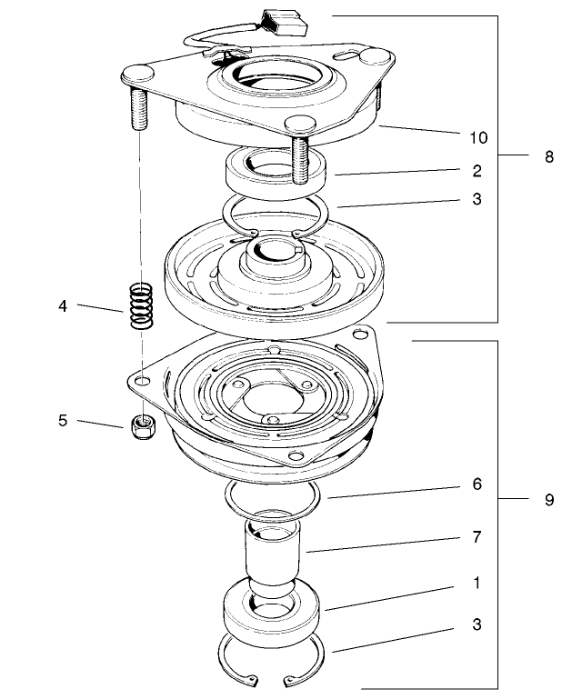 Clutch Assembly No 54 3200