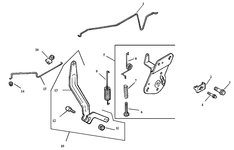 Engine Controls Assembly Kohler Model Cv15t 41604