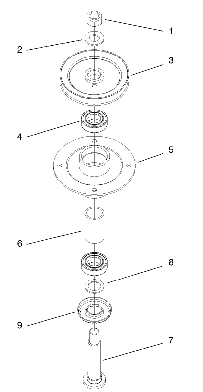 Spindle Housing Assembly No 104 6316