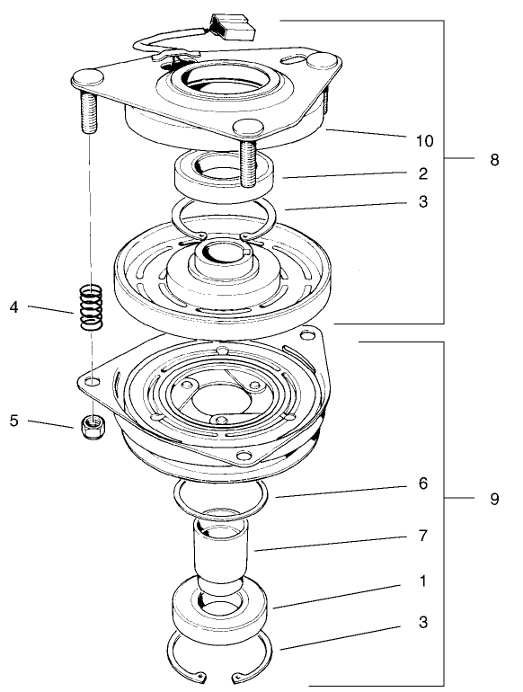 Clutch Assembly No 54 3200