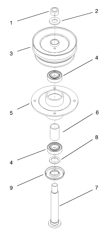 Spindle Housing Assembly No 104 6314
