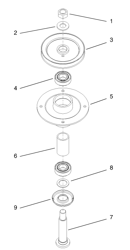 Spindle Housing Assembly No 104 6316