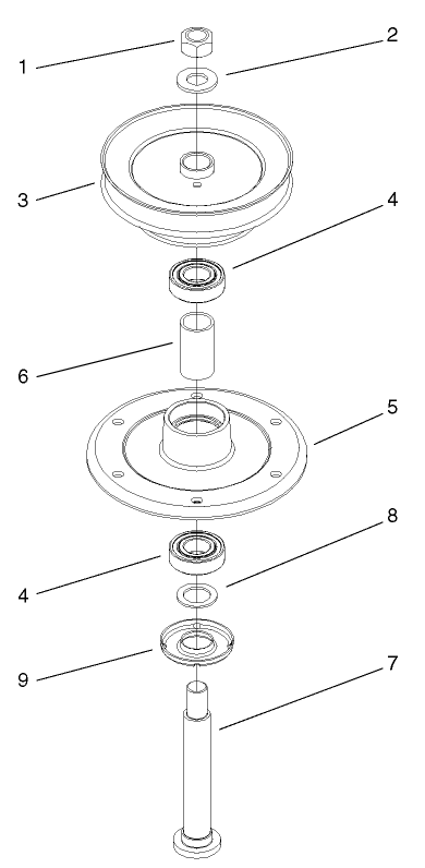 Spindle Housing Assembly No 104 6315