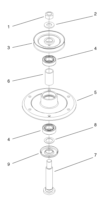 Spindle Housing Assembly No 104 6317