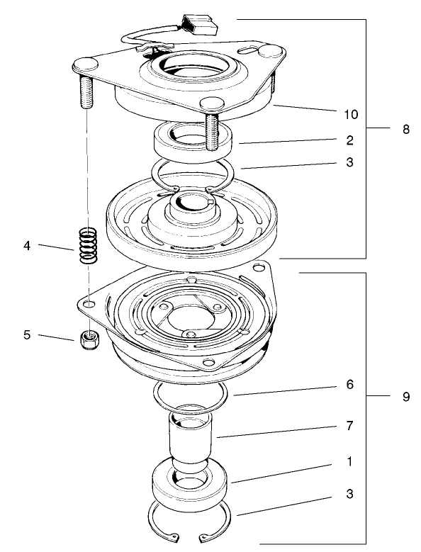 Clutch Assembly No 54 3200