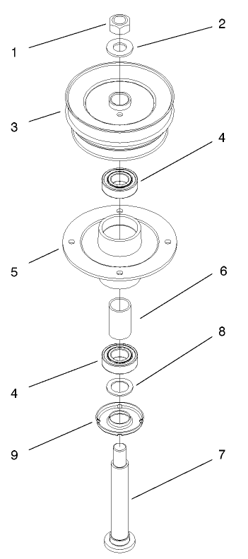 Spindle Housing Assembly No 104 6314