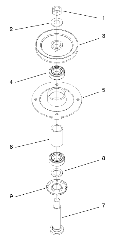 Spindle Housing Assembly No 104 6316