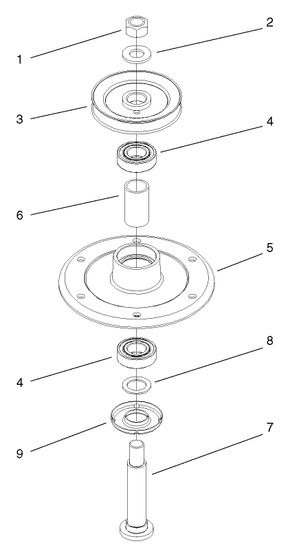 Spindle Housing Assembly No 104 6317
