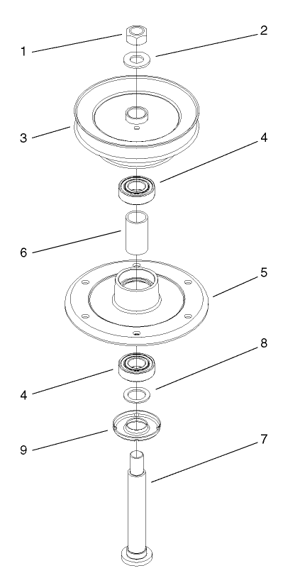 Spindle Housing Assembly No 104 6315
