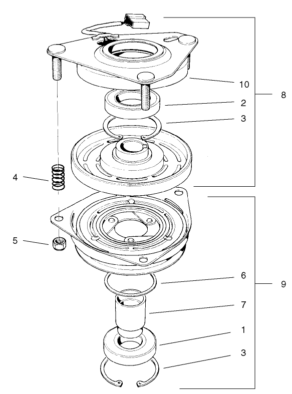 Clutch Assembly No 54 3200