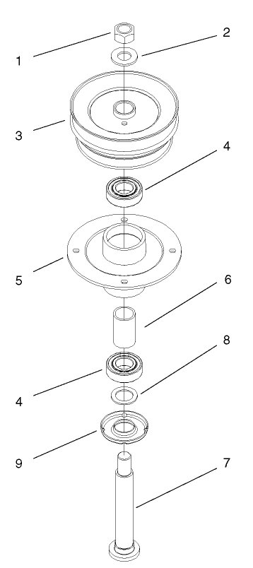 Spindle Housing Assembly No 104 6314