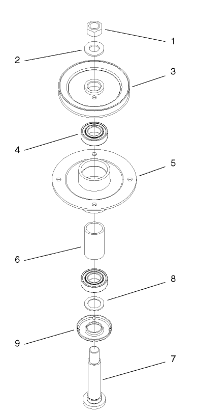 Spindle Housing Assembly No 104 6316