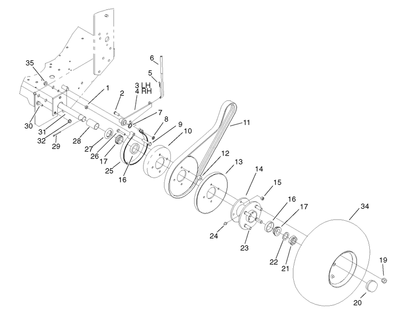 Wheel Drive And Brake System Assembly
