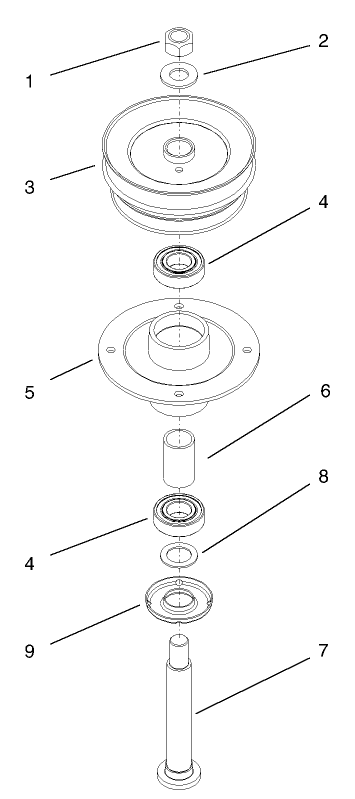 Spindle Housing Assembly No 104 6314