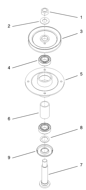 Spindle Housing Assembly No 104 6316