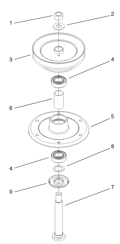 Spindle Housing Assembly No 104 6315