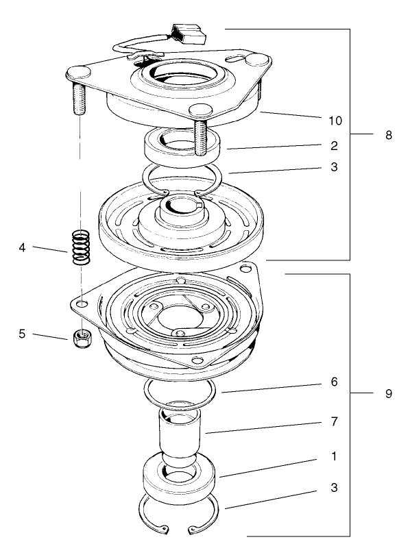 Clutch Assembly No 54 3200