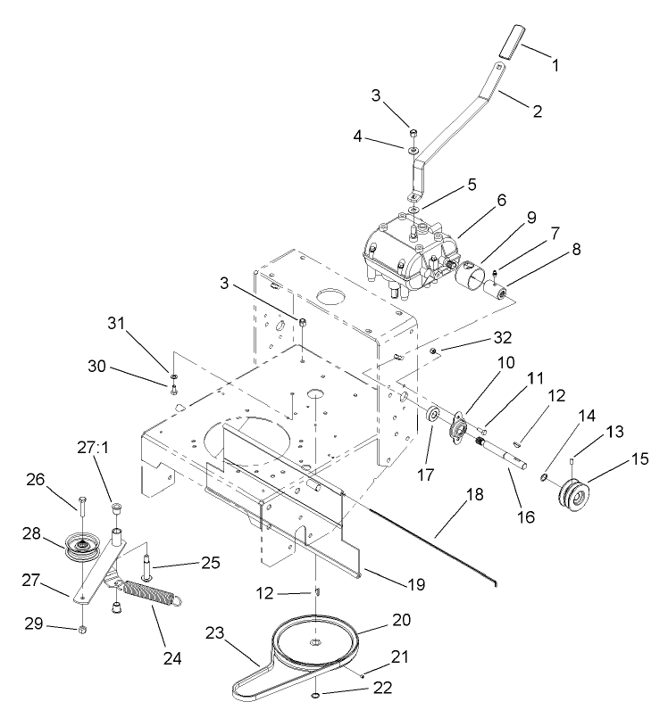 Transmission and Drive System Assembly