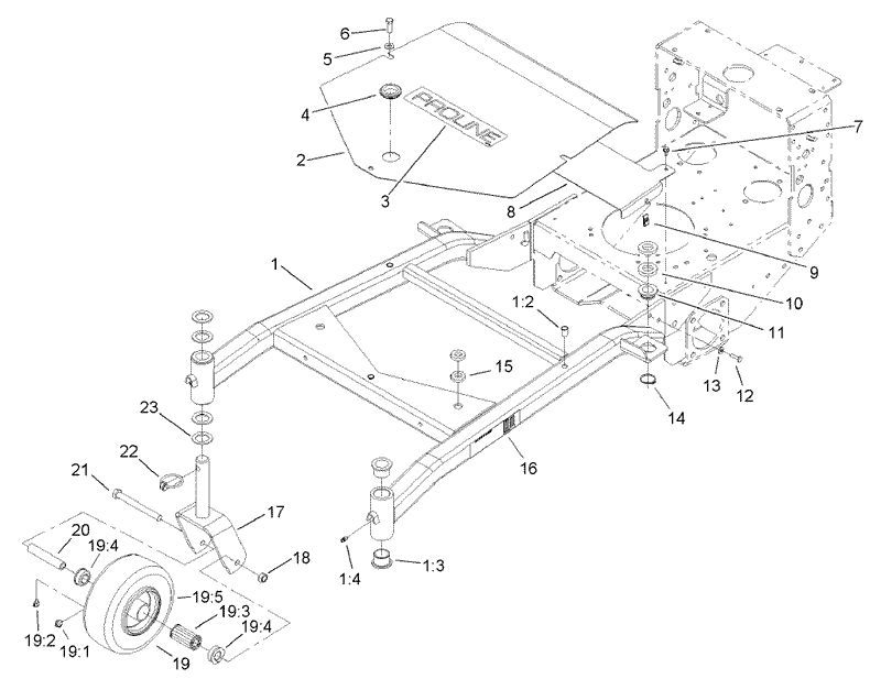Carrier Frame Assembly