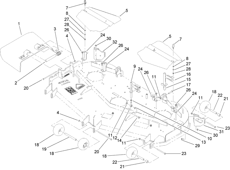 Outer Deck Assembly