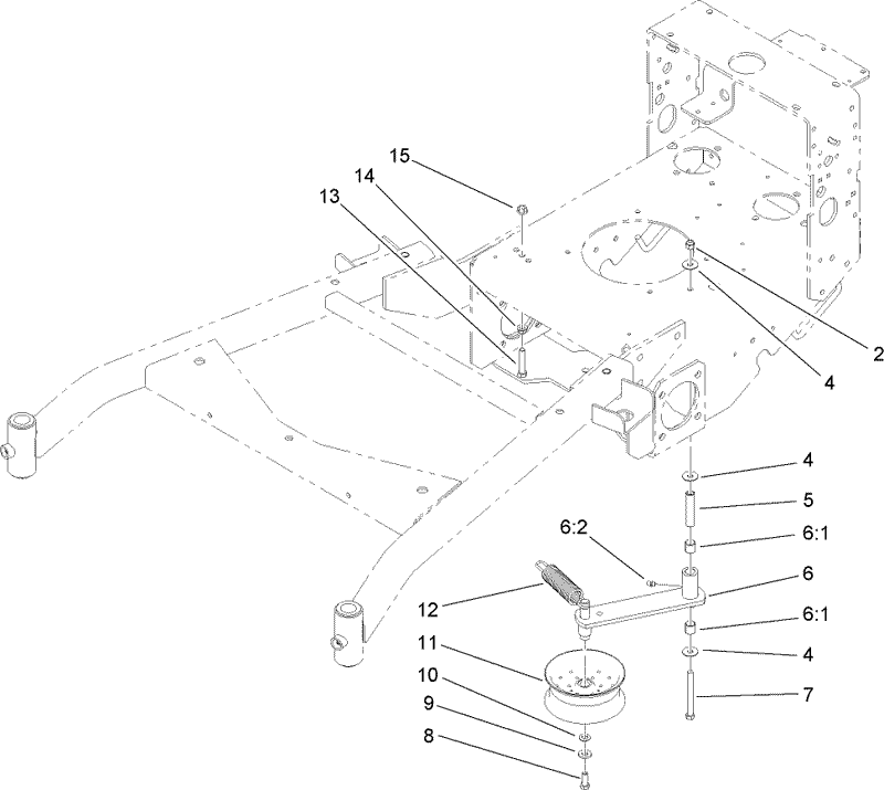 Power Take Off Idler Assembly