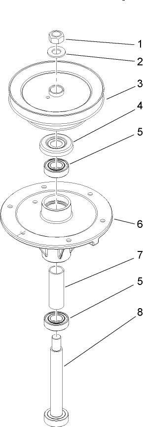 Spindle Assembly No 110 0731
