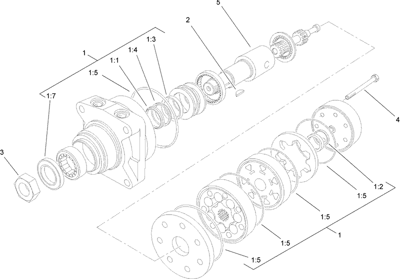 Wheel Motor Assembly No 112 8722