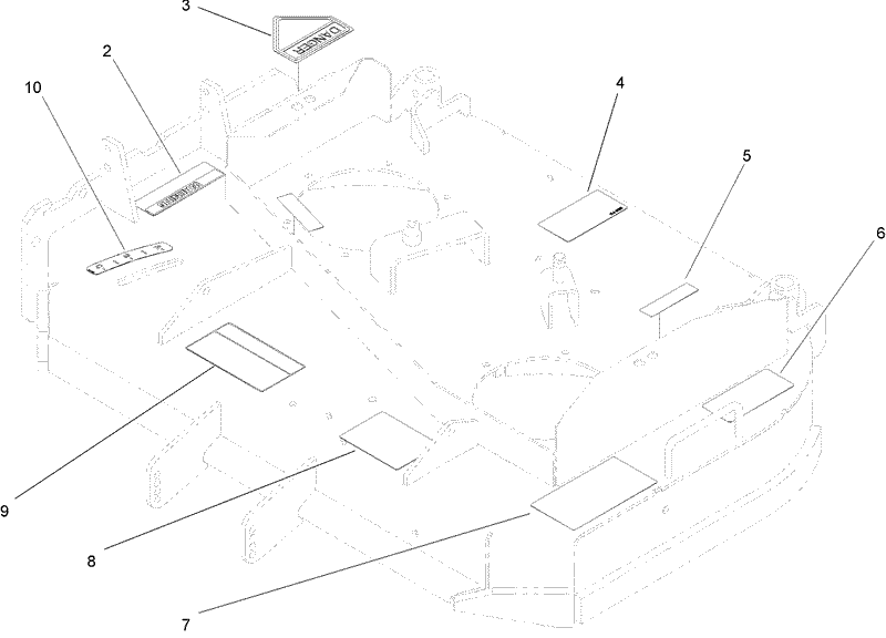 Deck Assembly No 112 7080