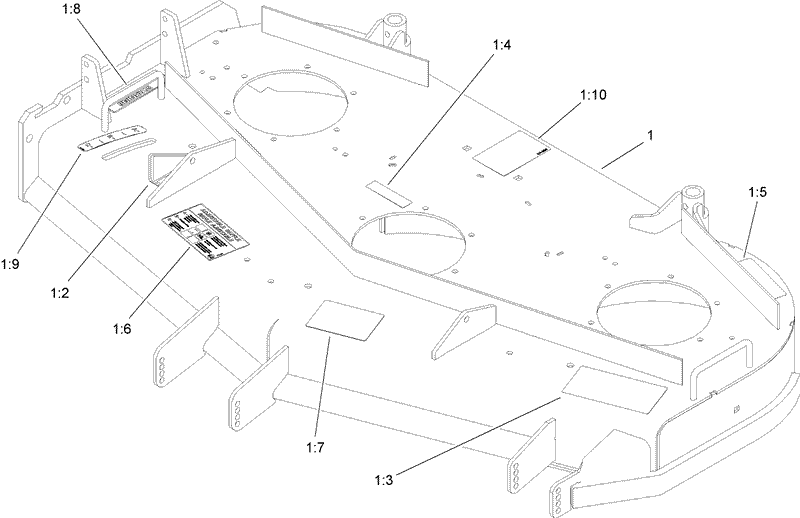 Deck Assembly No 112 7082