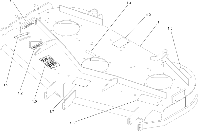 Deck Assembly No 112 7083