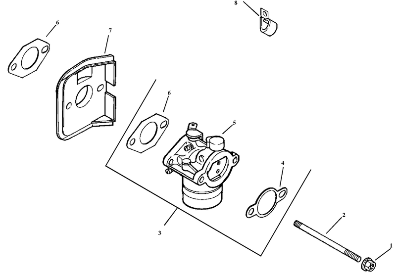 Fuel System Assembly Kohler Model Cv15t 41604