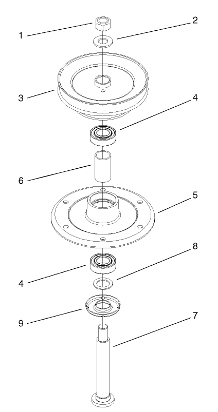 Spindle Housing Assembly No 104 6315