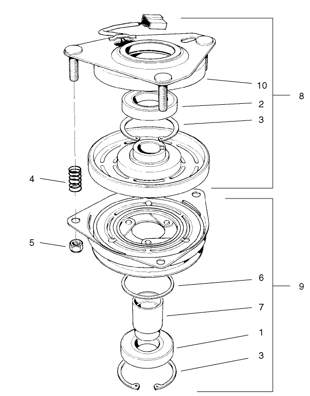 Clutchbrake Assembly No 54 3200