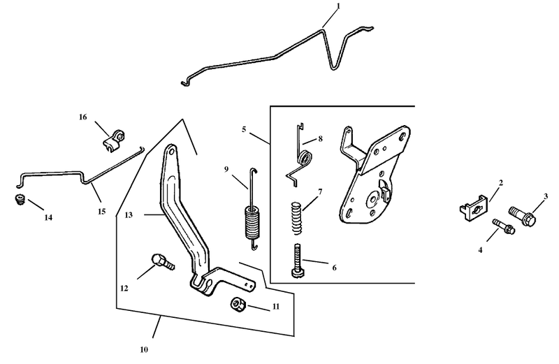 Engine Controls Assembly Kohler Model Cv15t 41604