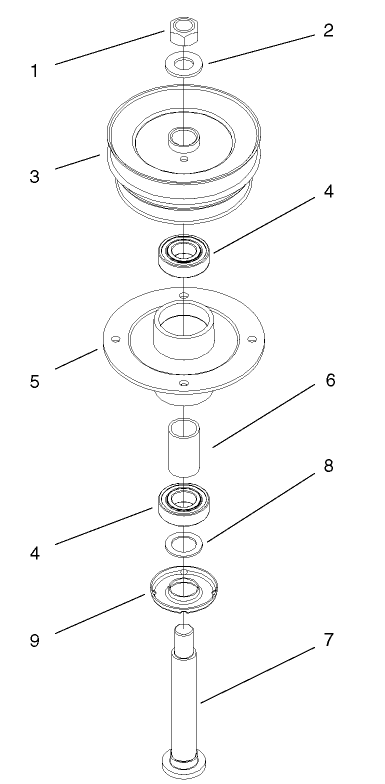 Spindle Housing Assembly No 104 6314
