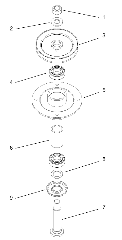 Spindle Housing Assembly No 104 6316